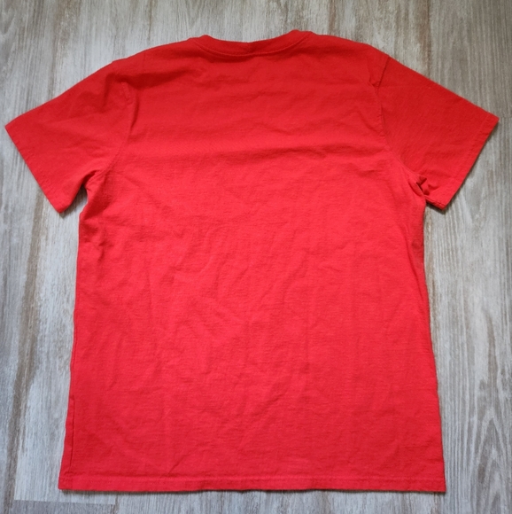 Carhartt Loose Fit T Shirt Reddish Pink Short Sleeve Pocket Womens Sz L - Picture 7 of 7